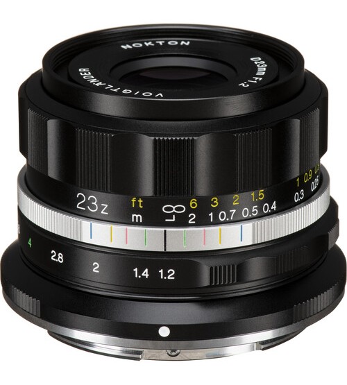 Voigtlander For Nikon Z Nokton 23mm f/1.2 Aspherical Lens 